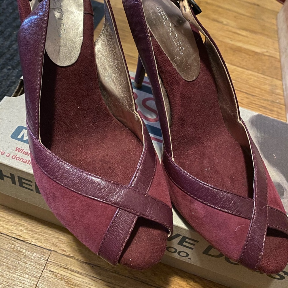 Purple Pumps Aerosoles